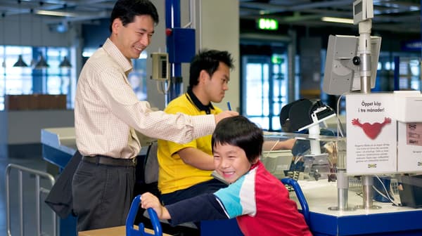 Checkout at IKEA