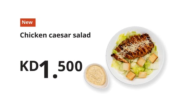 Chicken Caesar Salad