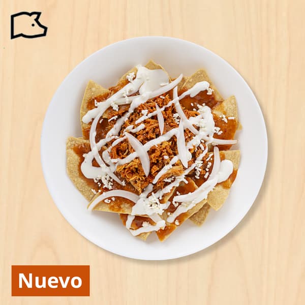 chilaquiles con carne