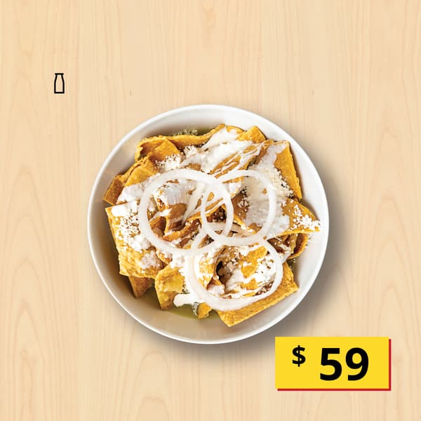 Chilaquiles 

$59