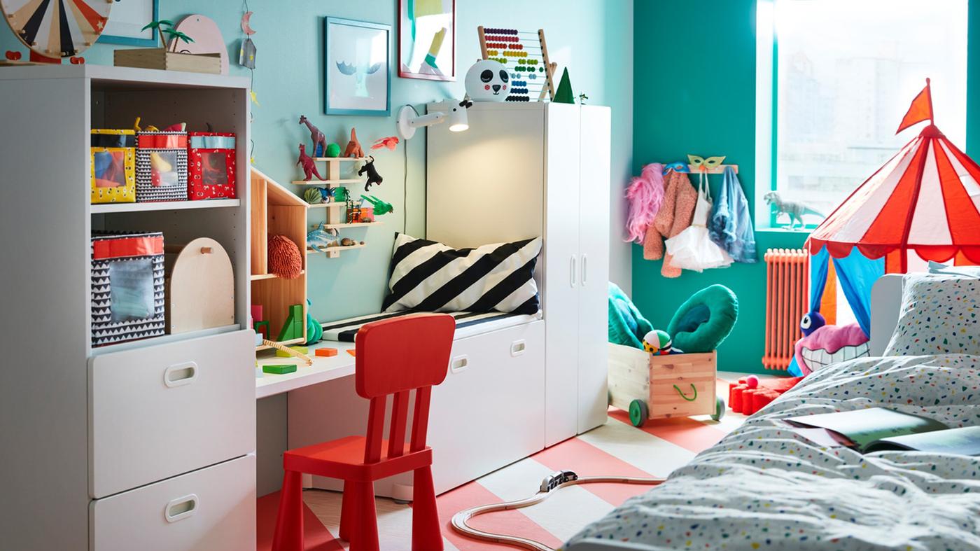 Children's Furniture Children bedroom Baby Cot IKEA