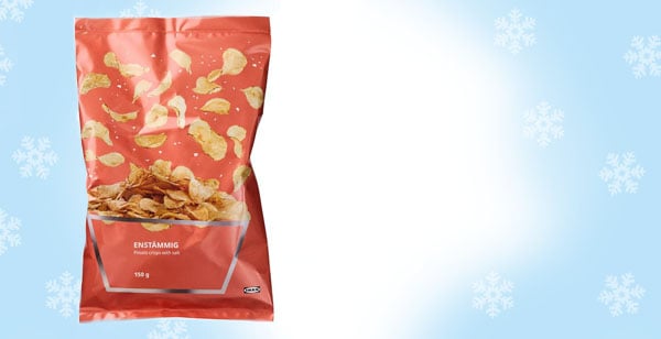 Chipsy, osoleno, 150 g
