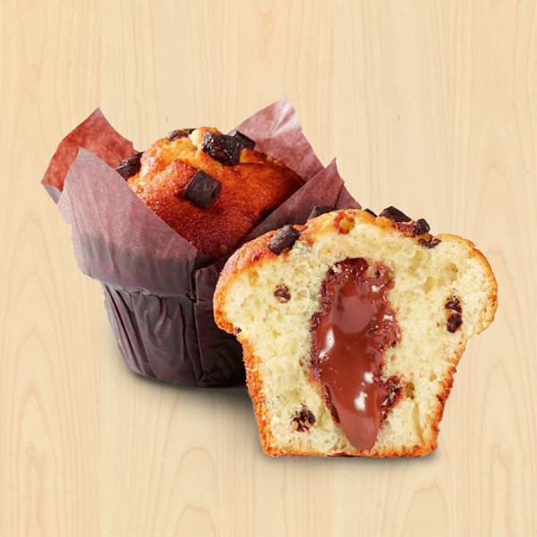 Chocolate hazelnut muffin 