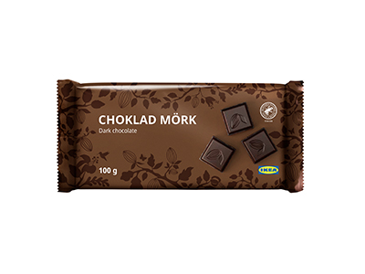 CHOKLAD MÖRK/ショクラード・ムルクダークチョコレート 板