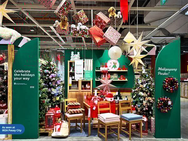 Christmas Shop as seen in IKEA Pasay City store