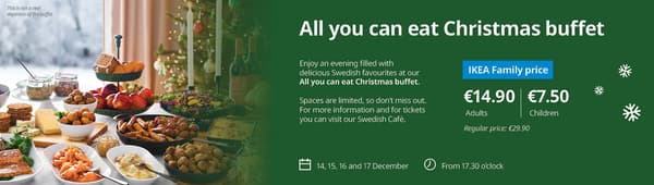 Christmass buffet