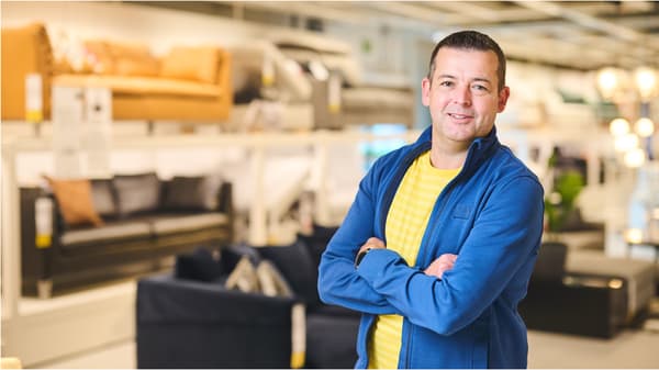 Christopher John BURMAN, Gérant IKEA Arlon