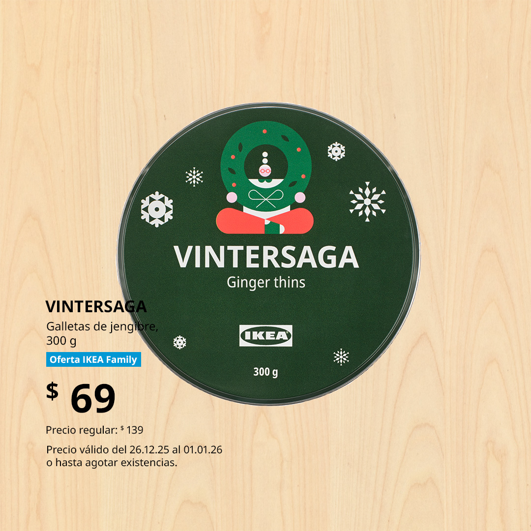 Clásicas galletas de jengibre suecas VINTERSAGA