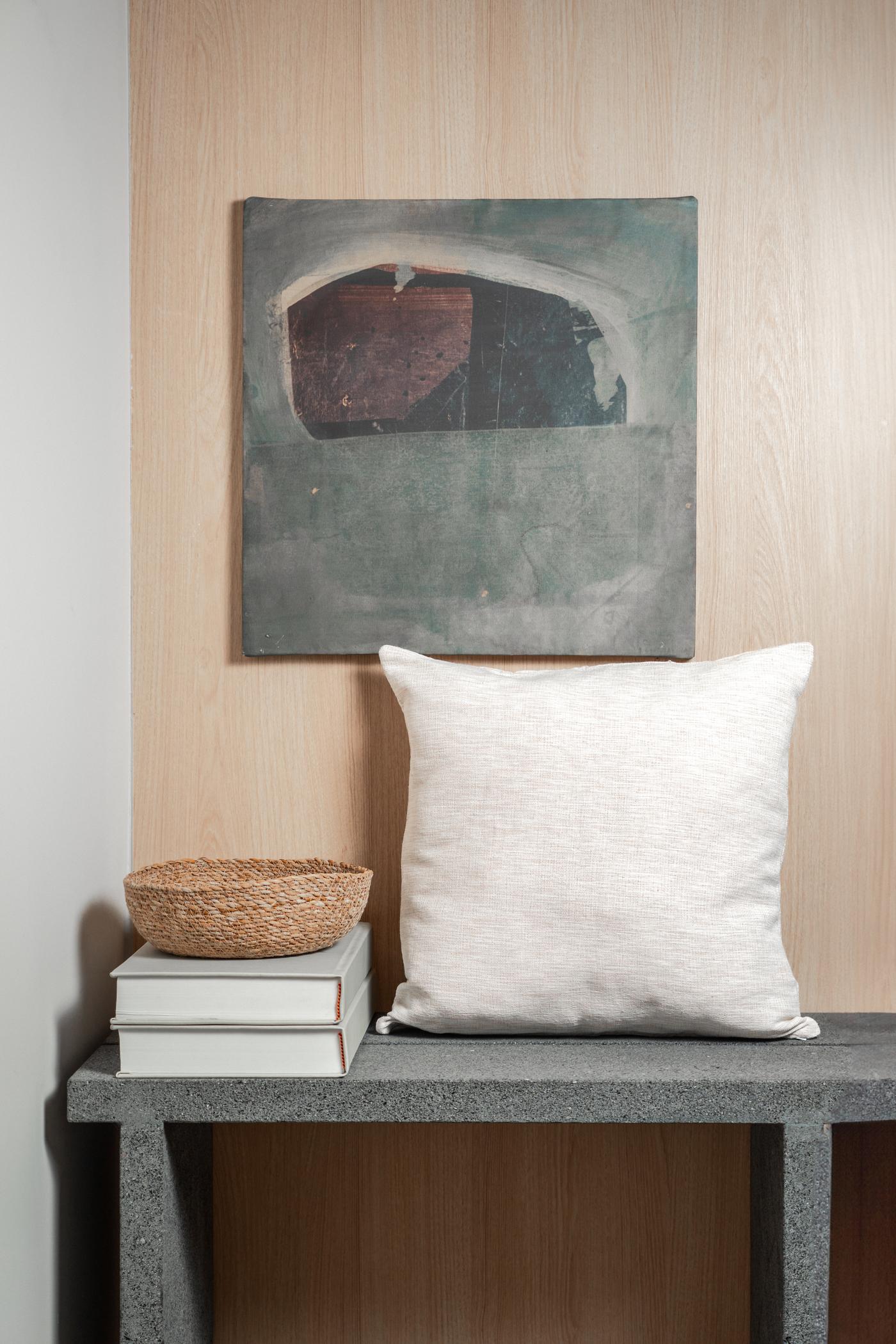 Cojín ATERSTALLA blanco