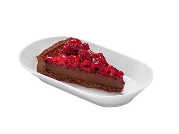 čokoládovo-malinová torta