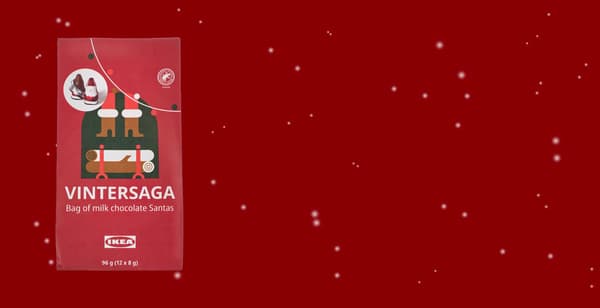 čokoládový santa