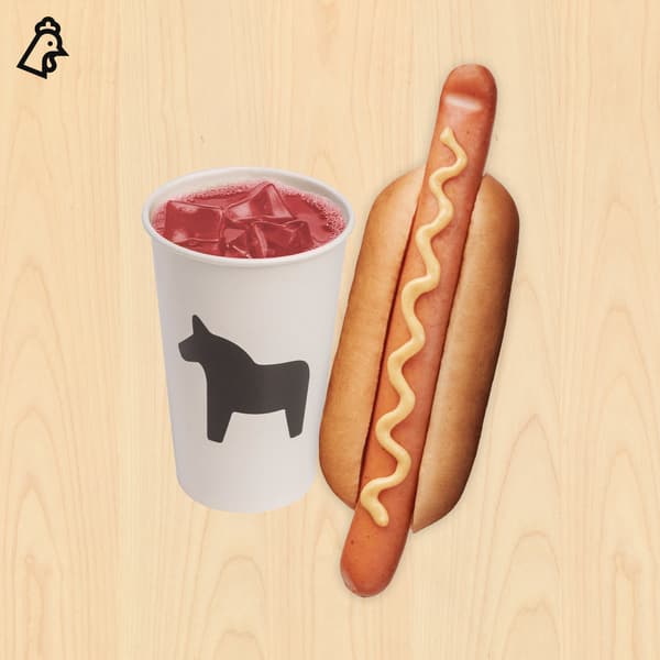 Combo 1
Hotdog + drink
₱65