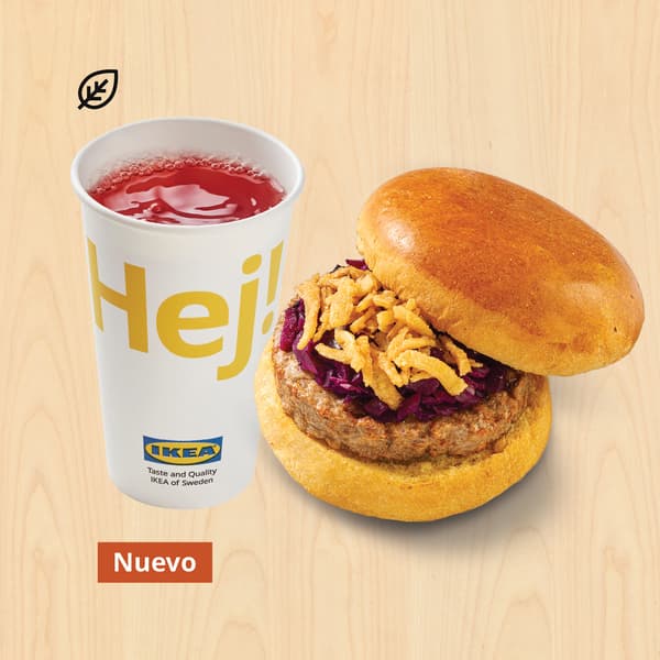 Combo Hamburguesa a base de plantas + soda

Servida con col morada encurtida y jalapeños crujientes

$75

Incluye refresco de refill.*

Disponible solo en IKEA Oceanía e IKEA Guadalajara Expo