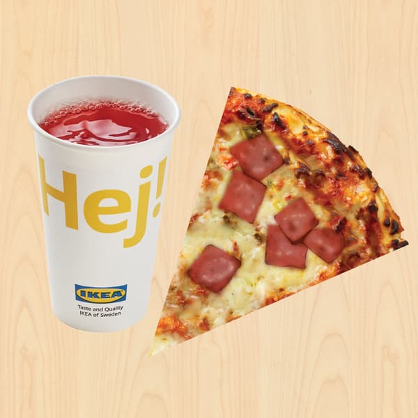 Combo pizza de albóndigas + soda
Pizza de albóndigas suecas.
Incluye refresco de refill.*
$40