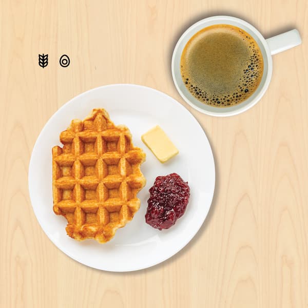 Combo Söta Våfflor 

Combo de Waffle belga tradicional con mermelada de arándano sueco

$59

Incluye café americano de refill.