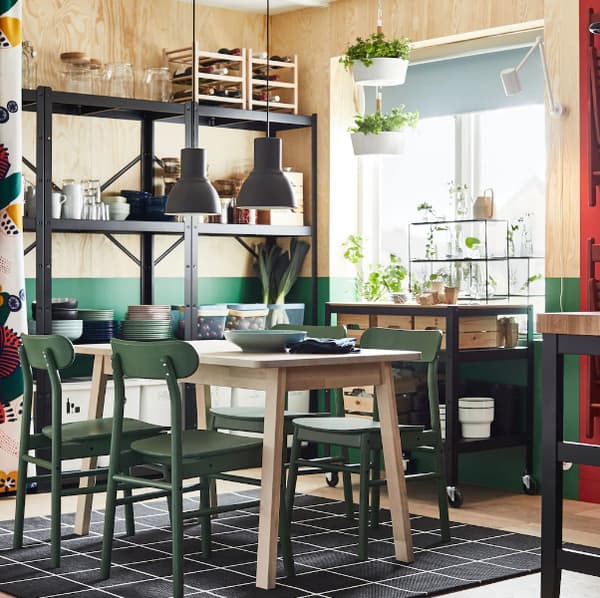 comedor verde