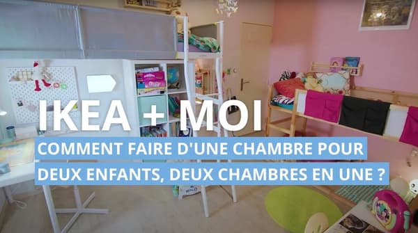 Comment faire d'une chambre pour deux enfants, deux chambres en une ?