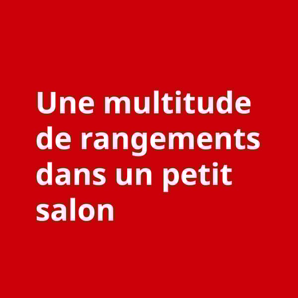 Communication avantage d'un salon complet pour moins de 579 €.