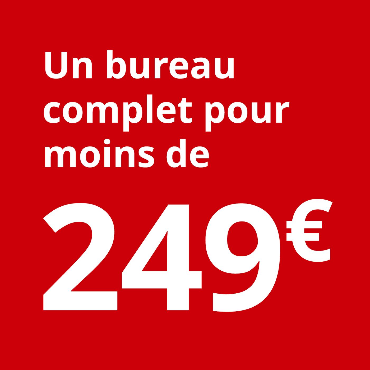 communication un bureau complet pour moins de 249 €.