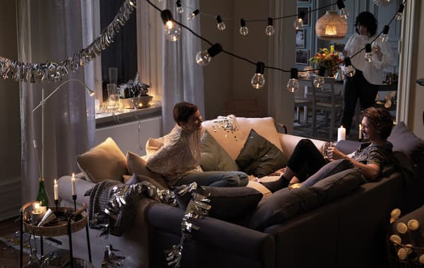Como decorar a túa casa con luces de Nadal