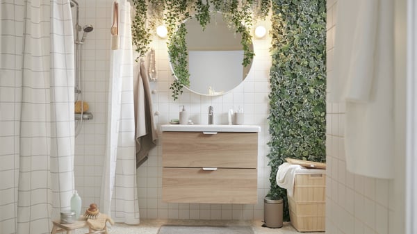 Cómo decorar el baño de forma económica y sostenible IKEA