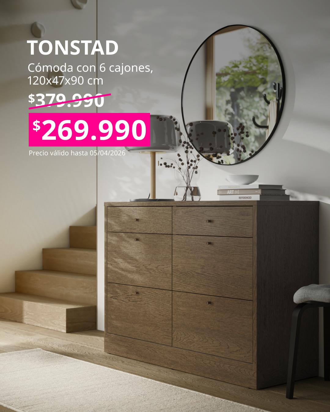Comoda tonstad en black week