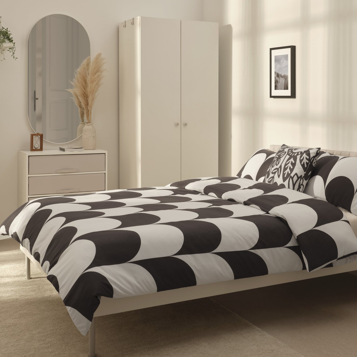 Complete modern bedroom