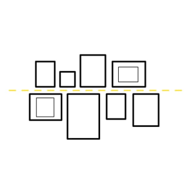 Composition-asymétrique-cadres-mur