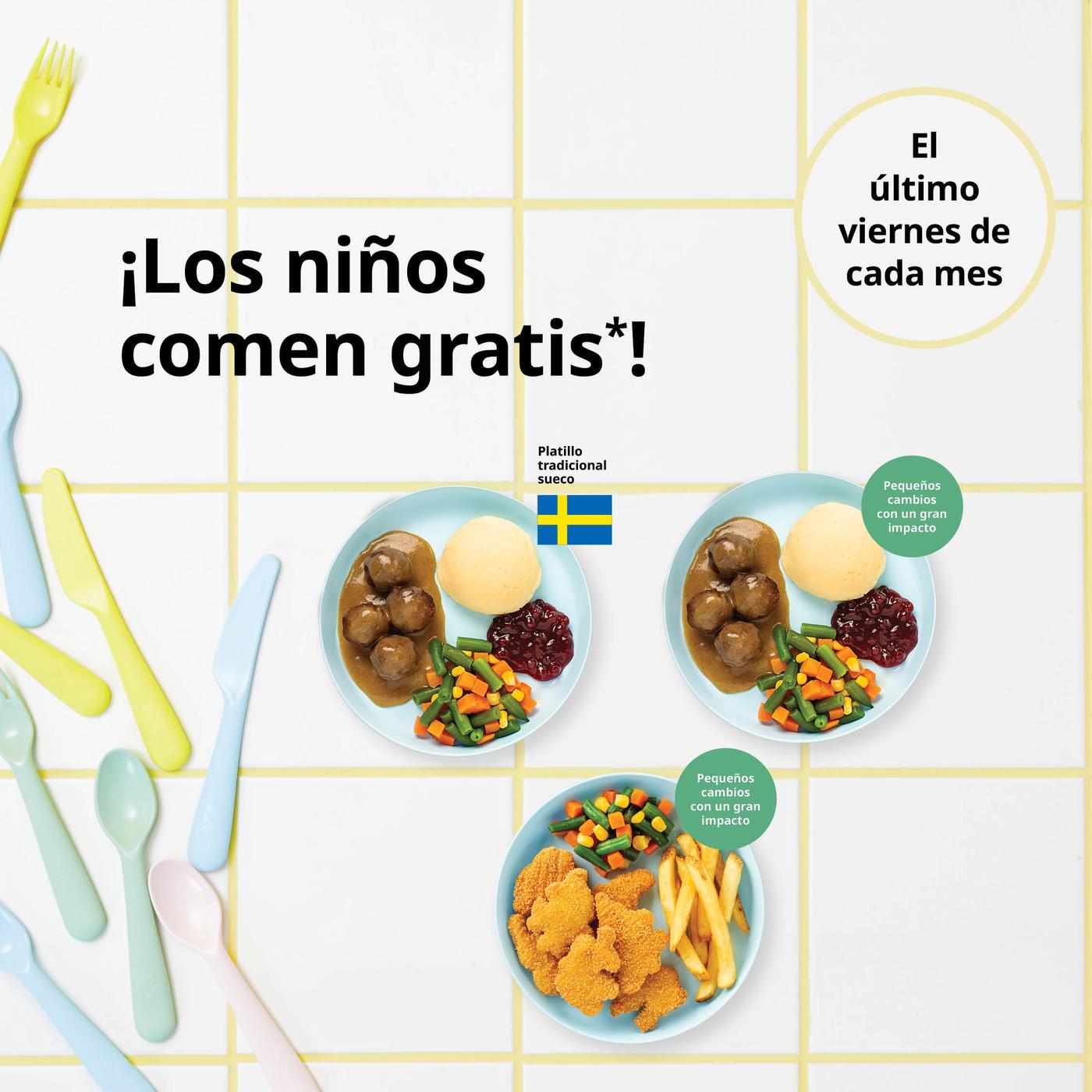 Con IKEA Family los niños comen gratis