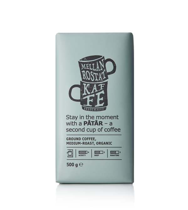 Confezione verde chiaro di caffè PÅTÅR.