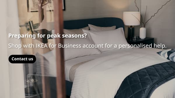 Contact IKEA for Business banner