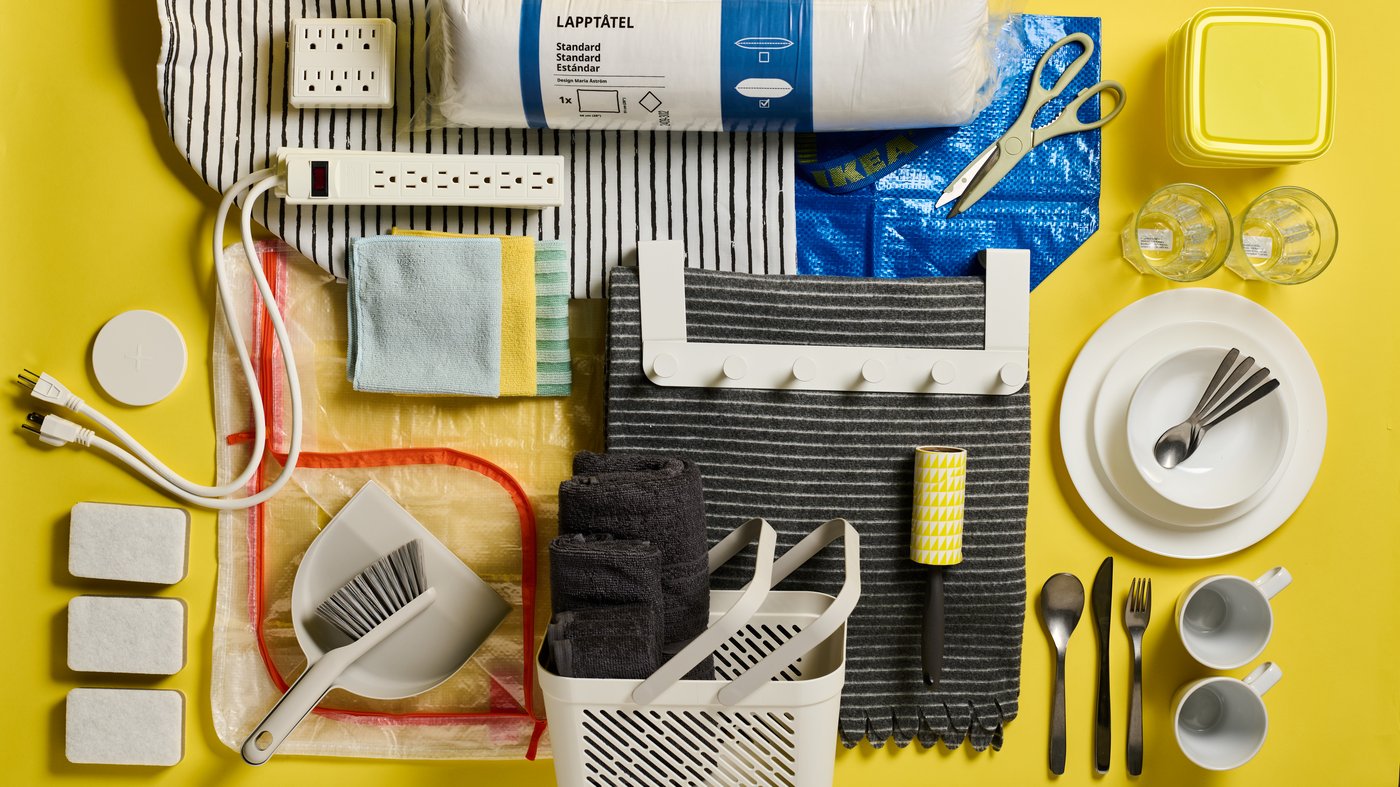 Dorm essentials IKEA