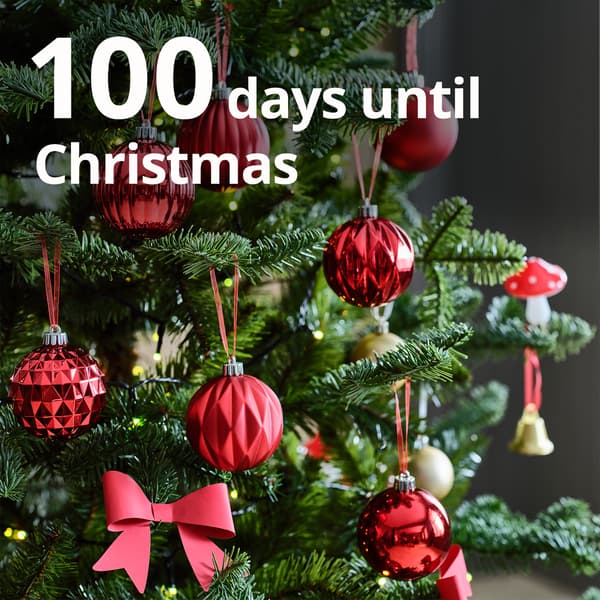countdown to Christmas. 100 days until Christmas