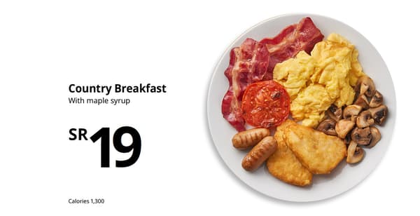 Country breakfast