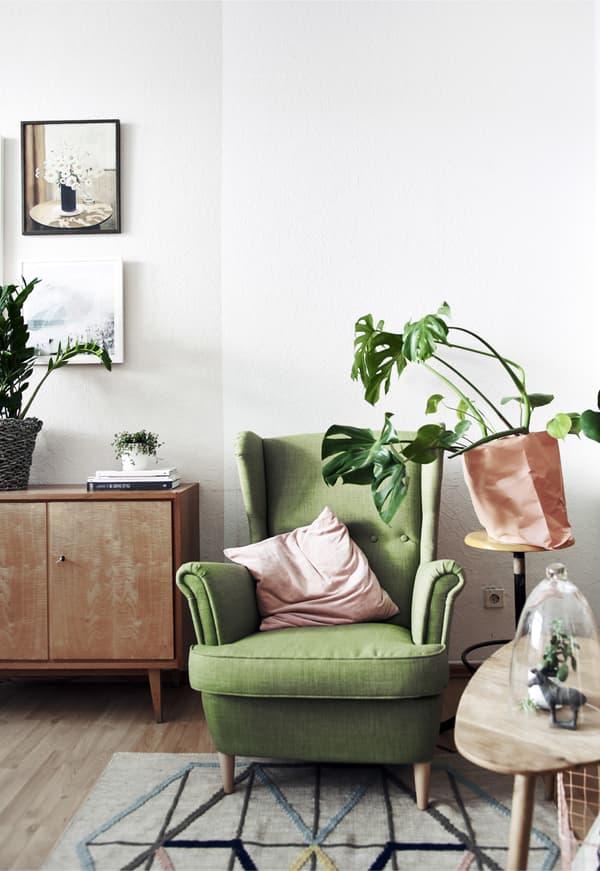 Create a cosy spot for relaxing and reading.