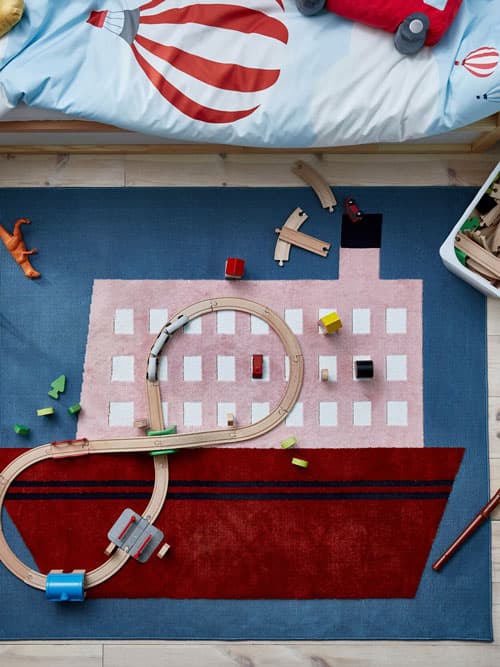 Create a playful room for kids.