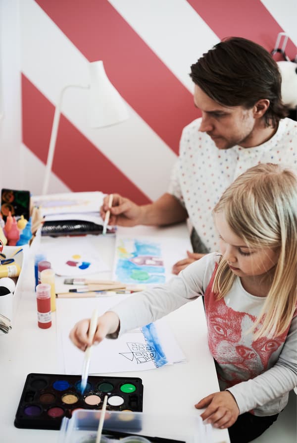 Créez des zones d'activité pour les enfants.
