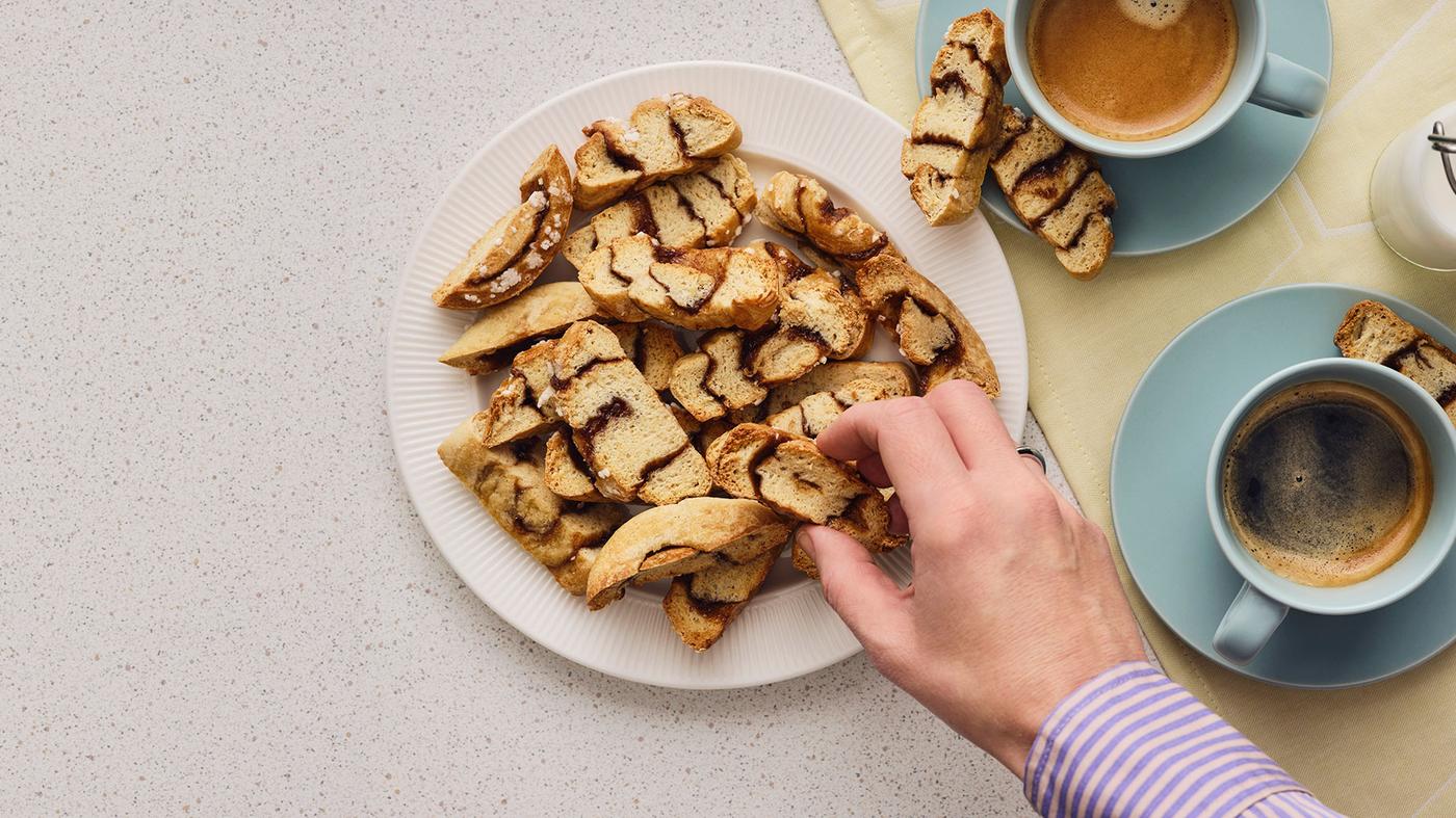 Crisprolls van kaneelbroodjes