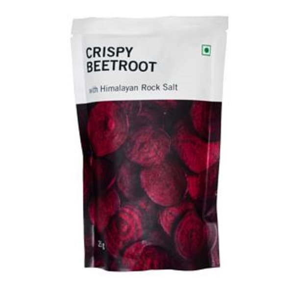 Crispy Beetroot with Himalayan Rock Salt