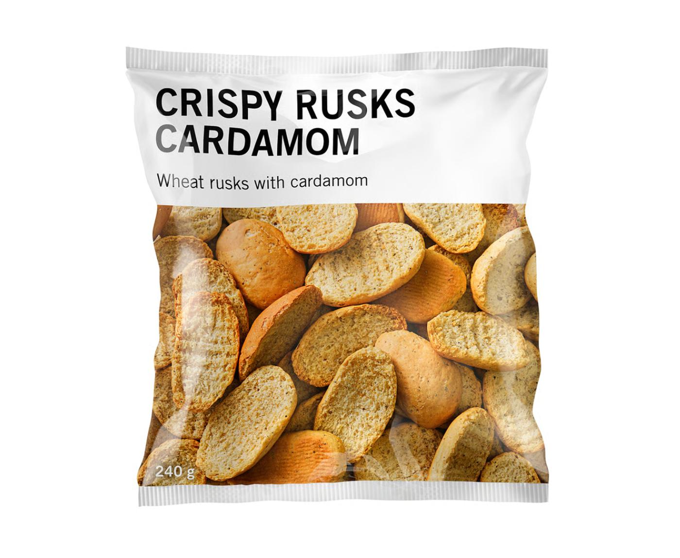crispy rusks cardamom