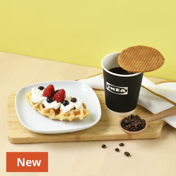 Croffle and Stroopwafel Coffee Set
(Strawberry & Cream Croffle + Caramel Stroopwafel + Hot Coffee)
169 THB
