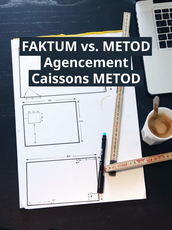 Croquis du guide FAKTUM vs. METOD
