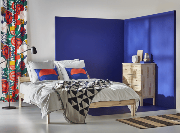 Cuarto de varias cores. Tendencias decoración 2019 IKEA