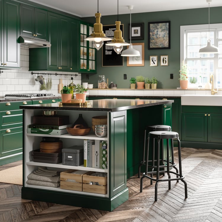 Cucina componibile BODBYN verde IKEA IT