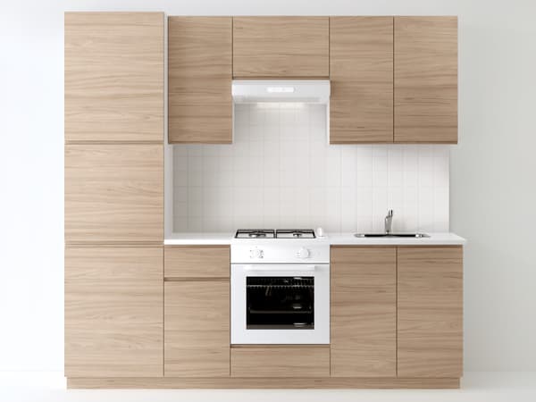 Cucina completa METOD ante VOXTORP rovere.
