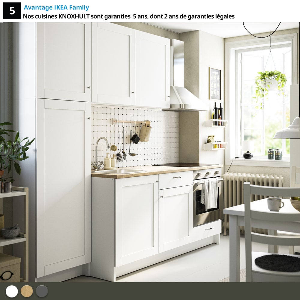 Cuisine KNOXHULT blanche