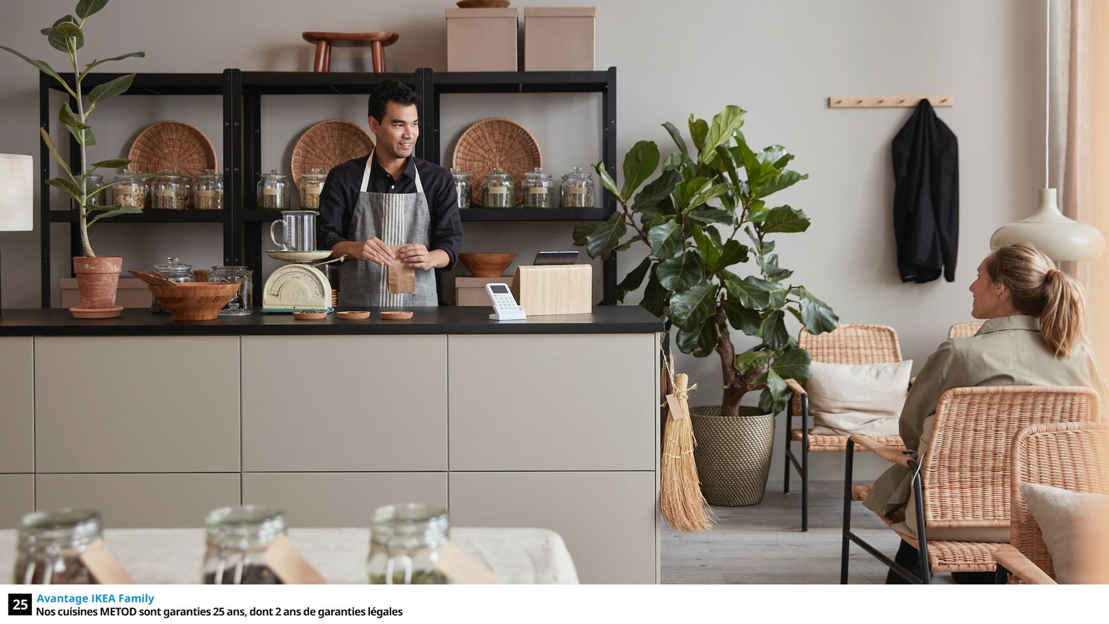 Cuisines METOD finition HAVSTORP beige - IKEA