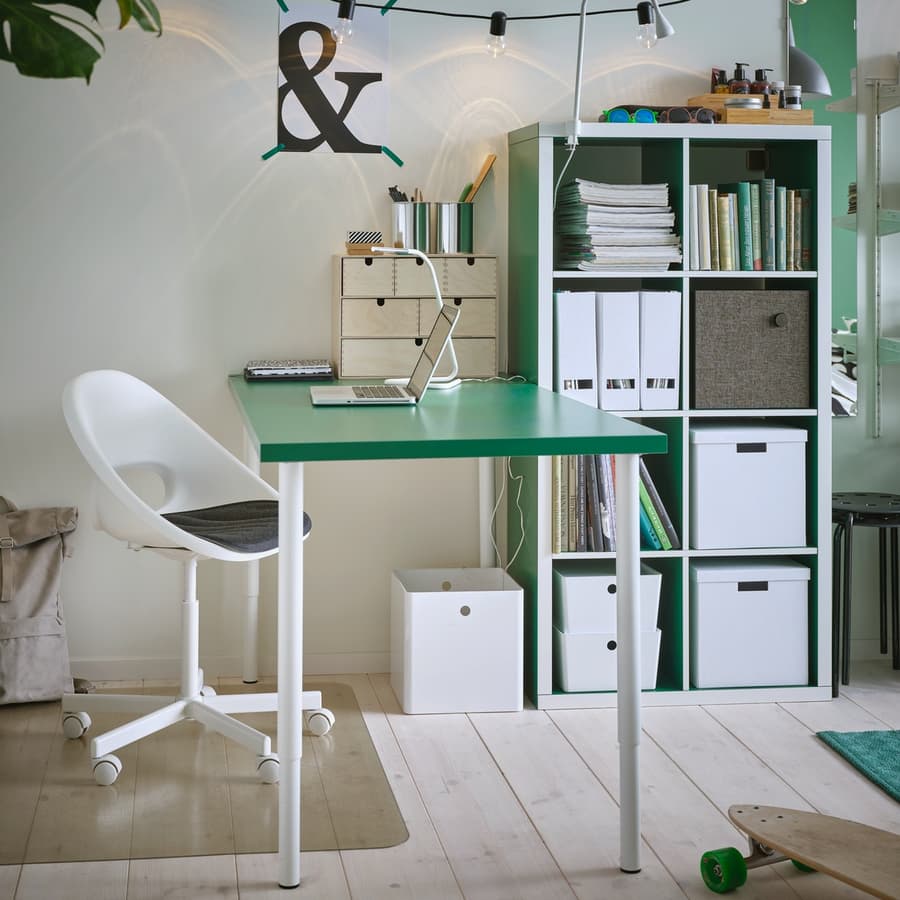 Schreibtisch im Schrank verstecken Ideen IKEA Deutschland
