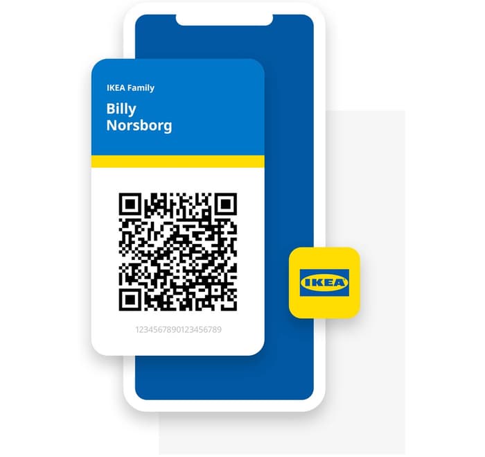 IKEA Family pass always at hand IKEA