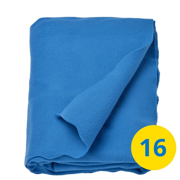 DAGGKÅPOR throw, blue.